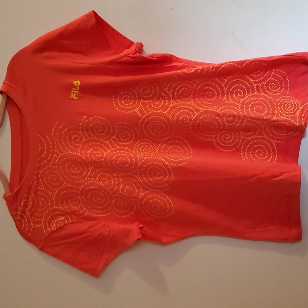 Fila woman's pink or melon top xl